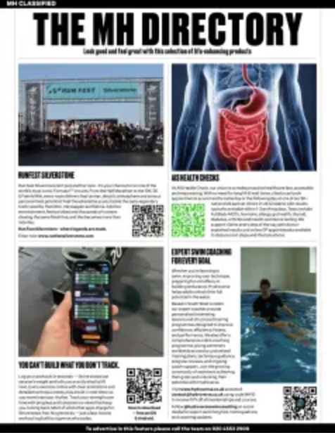 Hydroverse Men's Health advertorial